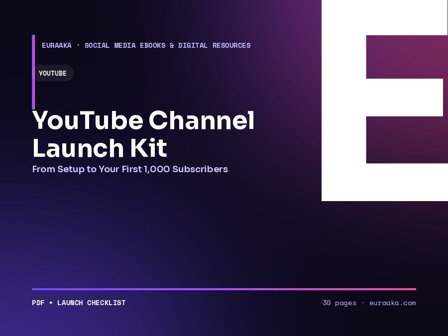 YouTube Channel Launch Kit